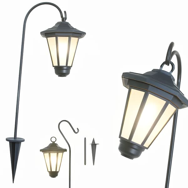 Gartenlampe Solarlampe klassisk, 57 cm