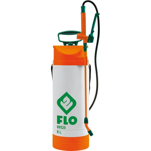 Tryksprøjte med tryk 8L med manometer FLO