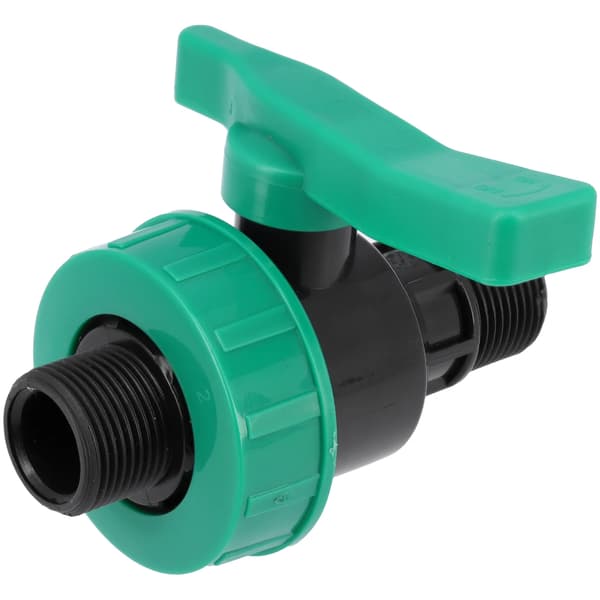 Kulventil 3/4" x 3/4" PP, withelftel/withelftel