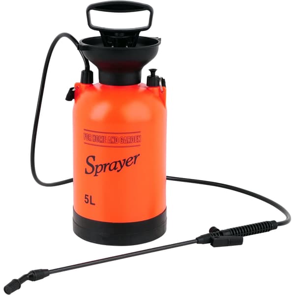 Handhållen tryckspruta 5L, sprayflaska