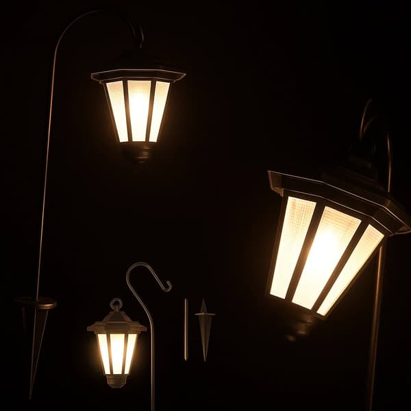 Gartenlampe Solarlampe klassisk, 57 cm