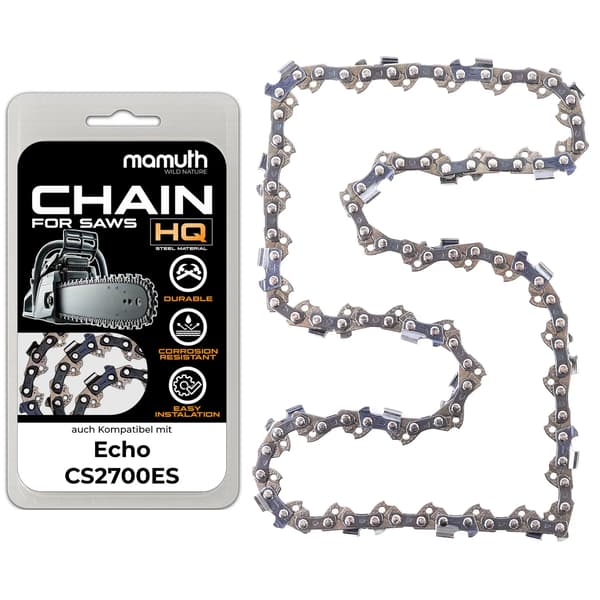 Sägekette 35cm 1.3mm 3/8"" 52 TG för Echo CS2700ES