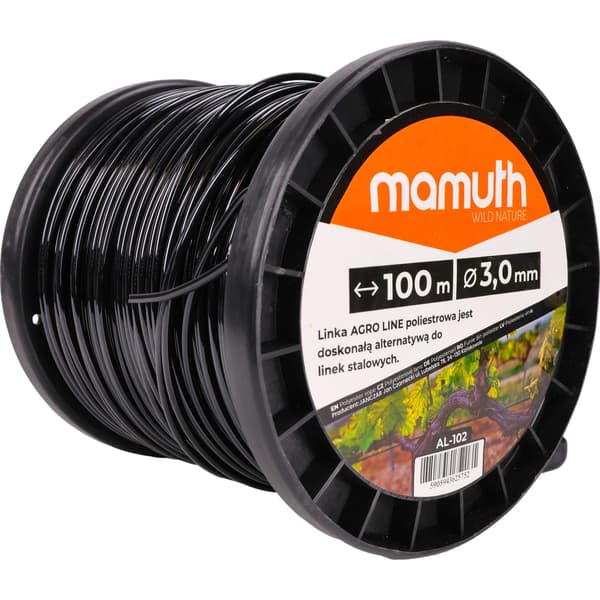 Linka AGRO LINE polyester, PET SORT 3,0mm 100m AG-102 MAMUTH