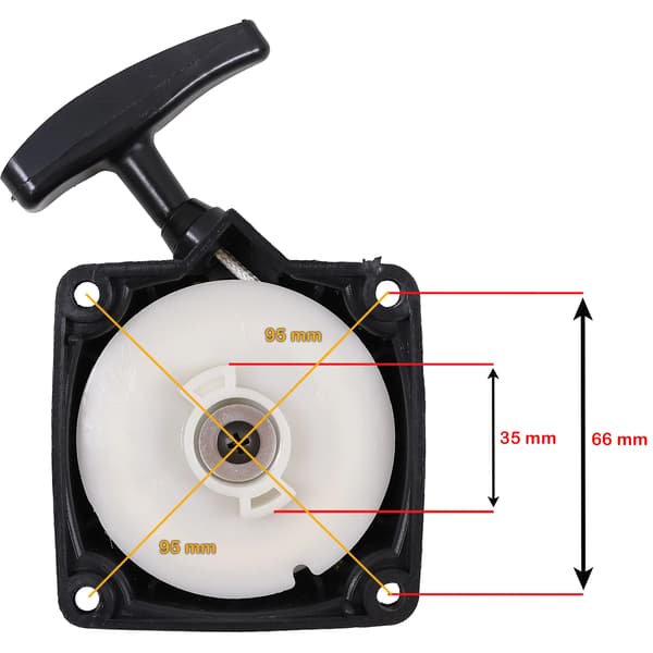 Vaijeristartti moottorihoitoleikkuri Timbertech MS52-2TL 3PS 52ccm