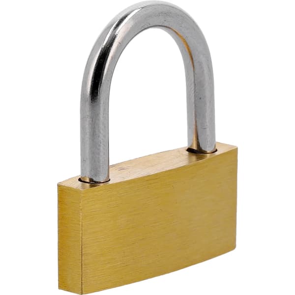 MESSINGSLÅS 40 MM Lås, Monteringsbeslag, Säkerhet, Lockeringar