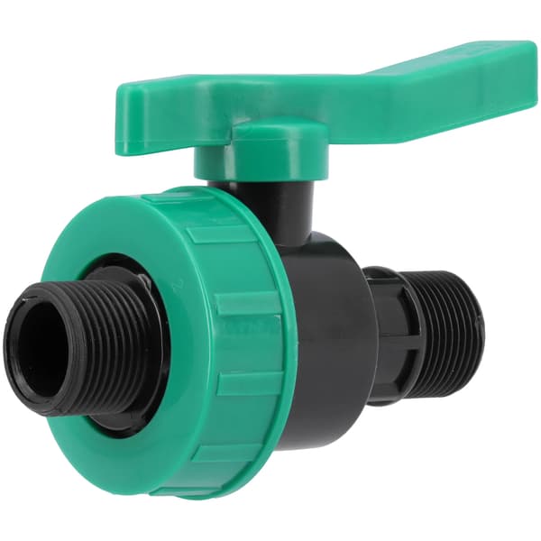 Kulventil 3/4" x 3/4" PP, withelftel/withelftel