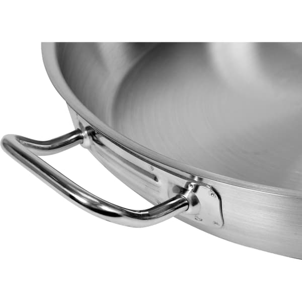 PATELLE AV STÅL, 32CM