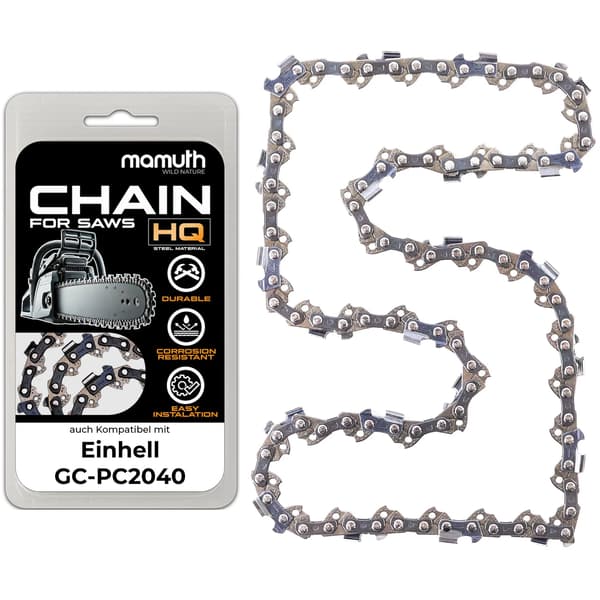 Sågkedja 40cm 1,5mm 0,325"" 66TG för Einhell GC-PC2040