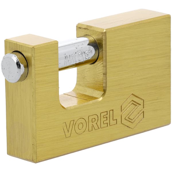 ABUS Bromshemmet Messing 75mm Lås Sikkerhet Husdyr