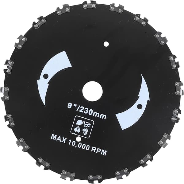 Kettenschneidblad Kjetting Hode for Motorsense Kapphode 23cm 25,4mm Klipp Hode