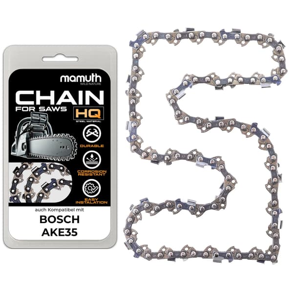 Sværdskæde 30cm 1.1mm 3/8" 45 TG til Bosch AKE35