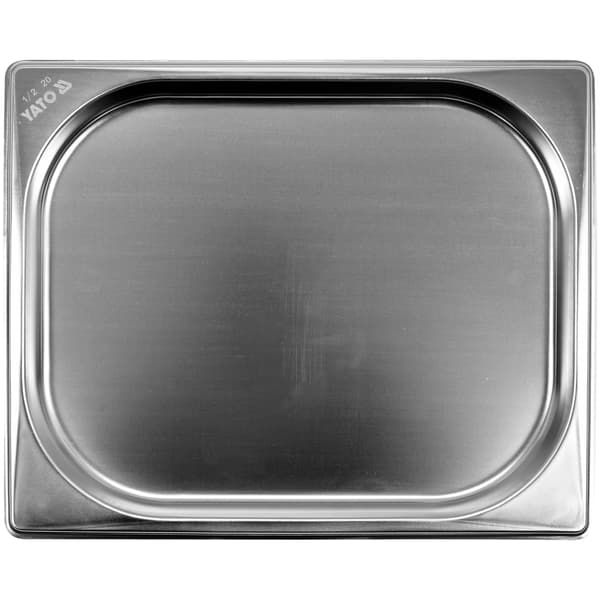 Gastronomiboks av rustfritt stål GN 1/2 20 mm 1L