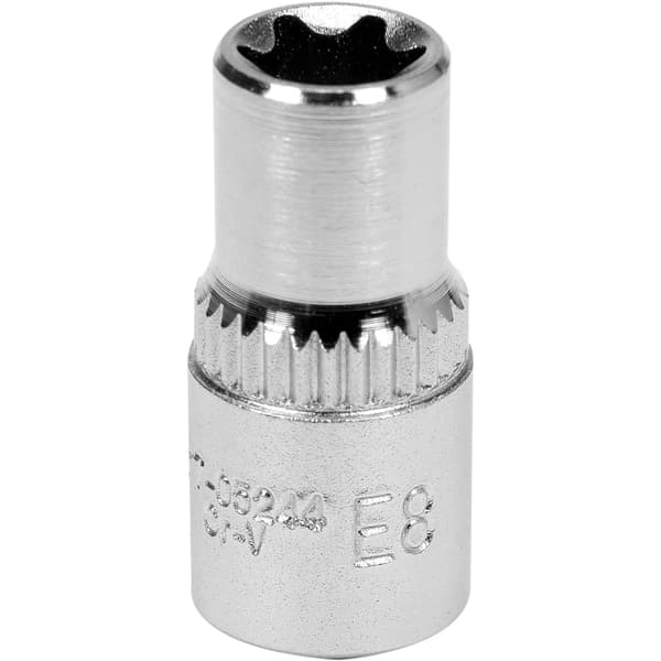 TORX-STIKKANSVELGER 1/4'' E8