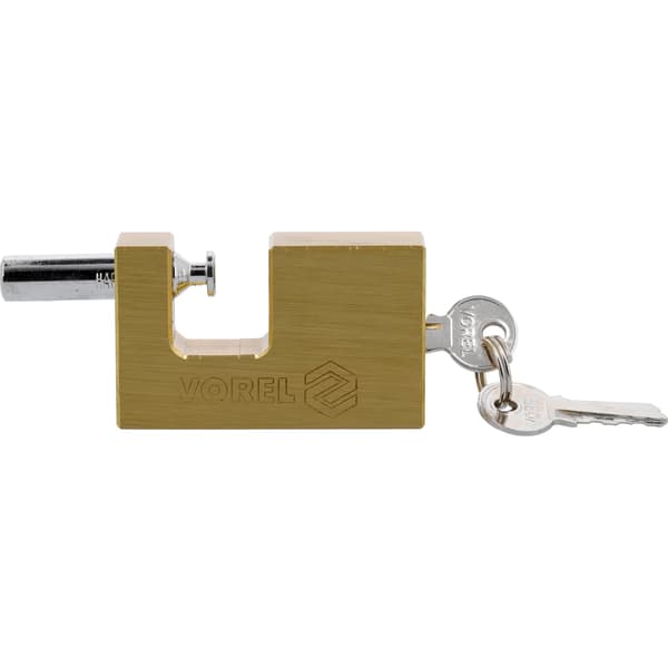 ABUS Bromshemmet Messing 75mm Lås Sikkerhet Husdyr