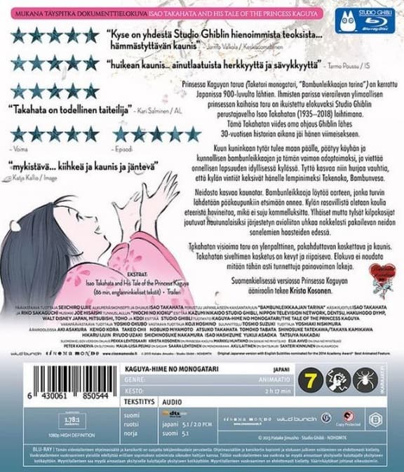 Prinsessa Kaguyan taru Blu Ray