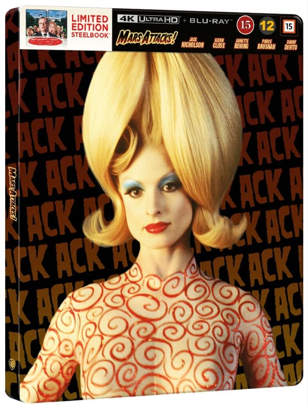 Mars Attacks! Limited Edition Steelbook 4K