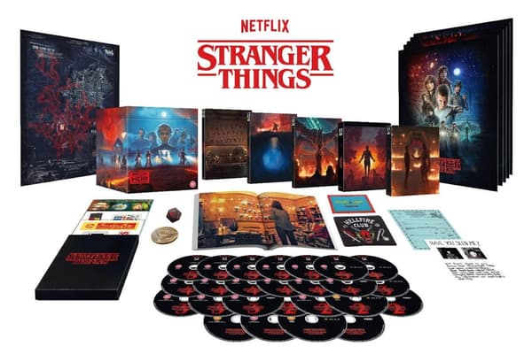 Stranger Things kaudet 1-5 Complete Collection Deluxe Limited Edition 4K