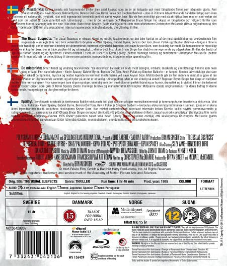 Usual Suspects Blu Ray