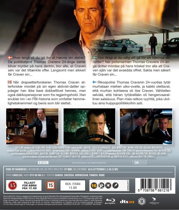 Edge of Darkness Blu Ray