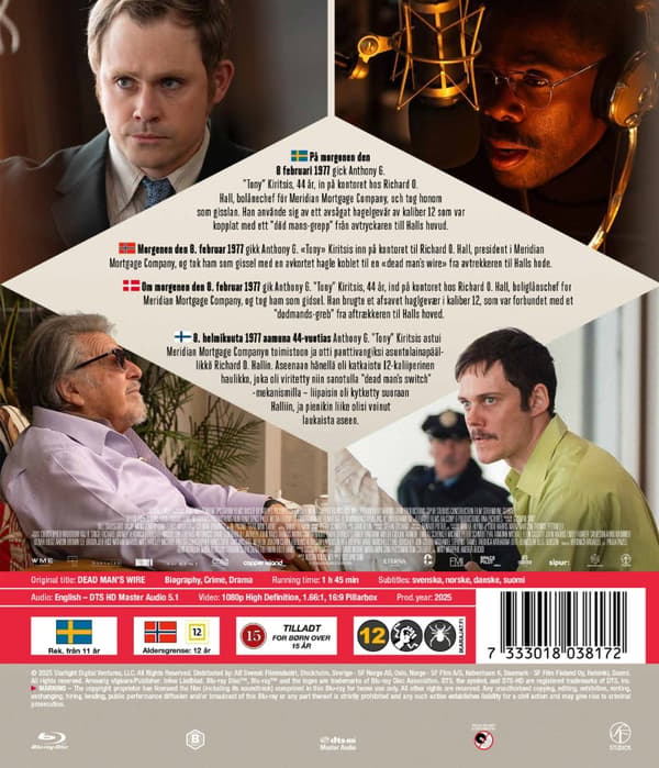 Dead Mans Wire Blu ray