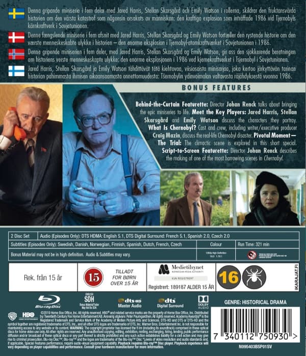 Chernobyl (TV-Mini Series) Blu Ray