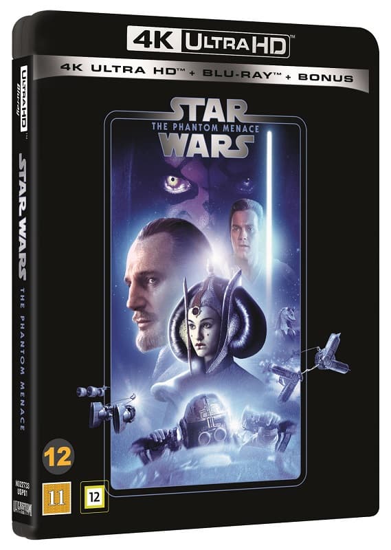 Star Wars The Phantom Menace 4K UHD + 2-Disc Blu Ray