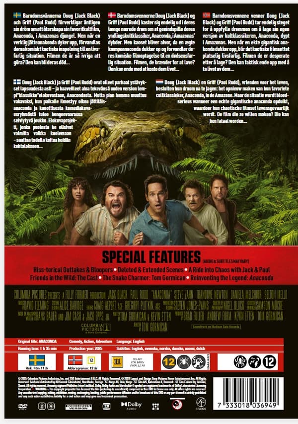 Anaconda (2025) DVD