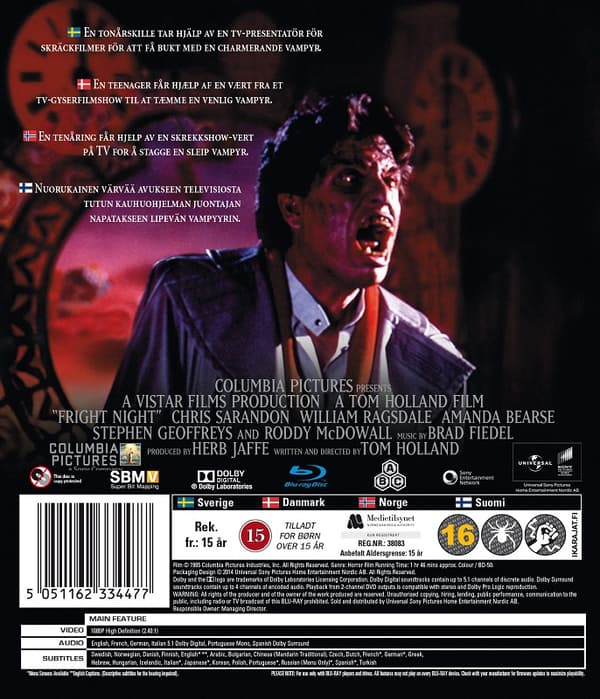 Fright Night (1985) Blu Ray
