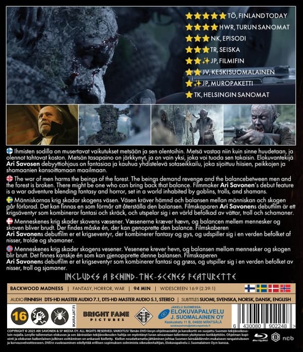 Backwood Madness Blu ray