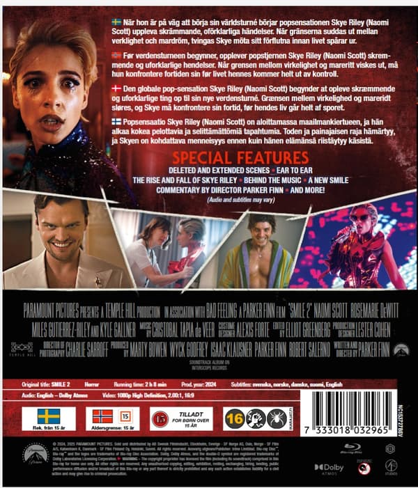 Smile 2 Blu Ray