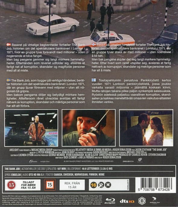 The Bank Job Blu Ray