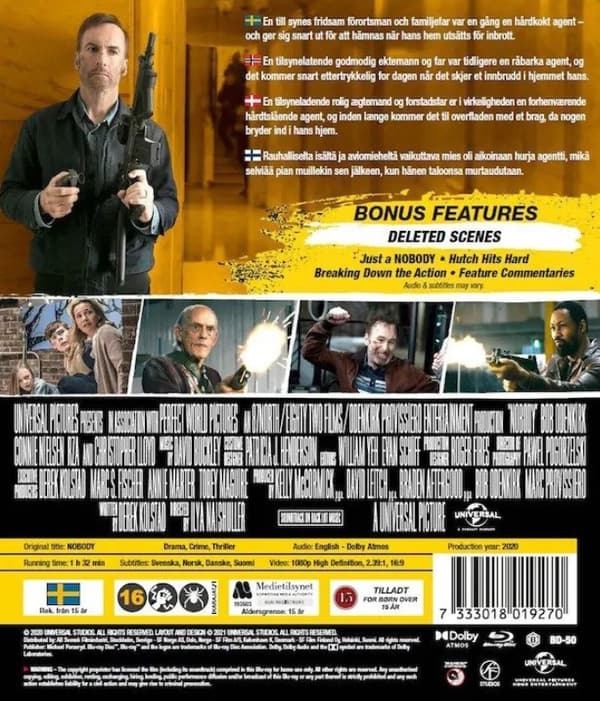 Nobody Blu Ray