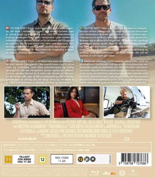 IN THE GREY Blu ray