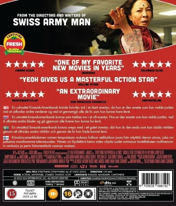 Everything Everywhere All at Once Blu Ray