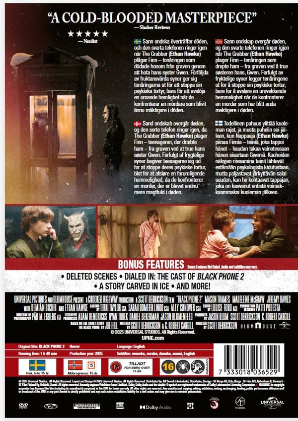 Black Phone 2 DVD