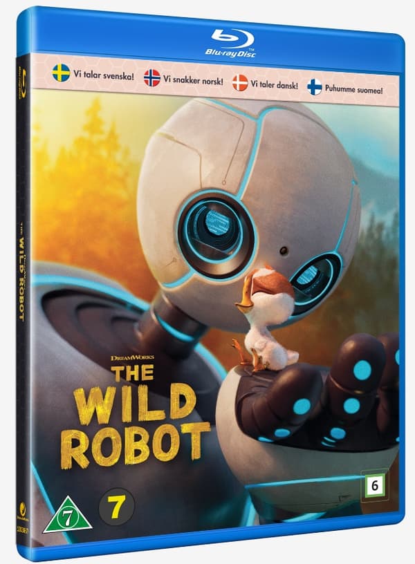 The Wild Robot - villi robotti Blu Ray