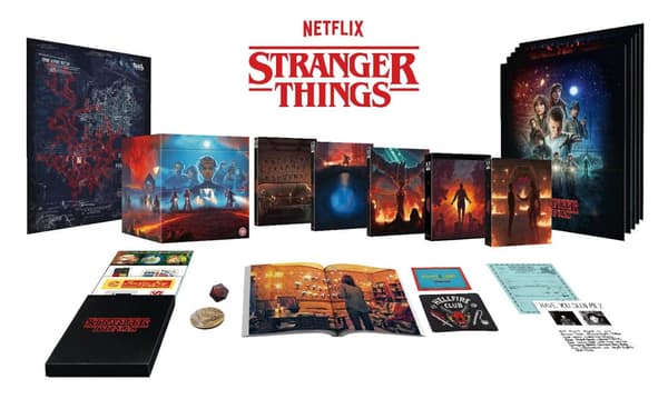 Stranger Things kaudet 1-5 Complete Collection Deluxe Limited Edition Blu Ray