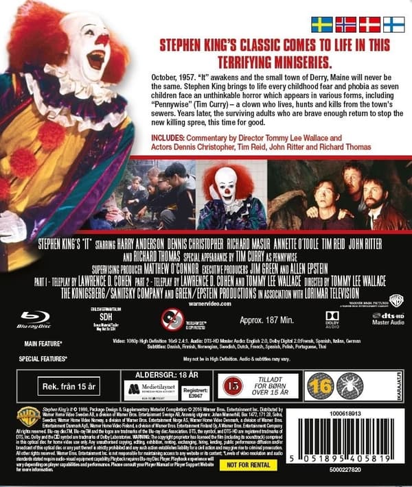 Stephen Kings IT Blu Ray