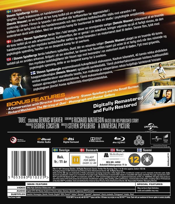 Duel (1971) Blu Ray