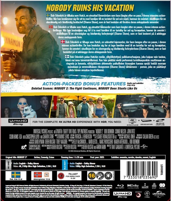 Nobody 2 Steelbook 4K + Blu ray