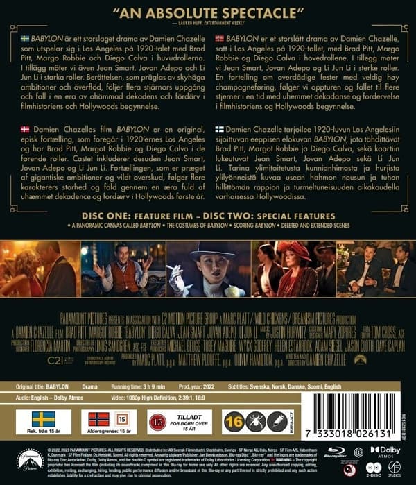 Babylon Blu Ray