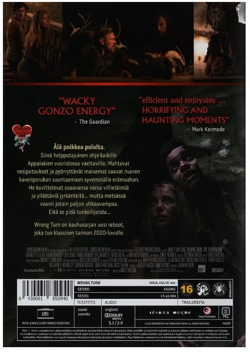 Wrong Turn DVD