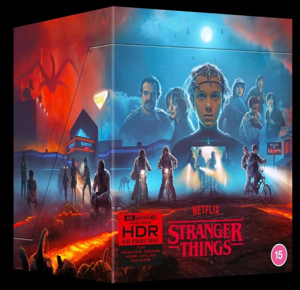 Stranger Things kaudet 1-5 Complete Collection Deluxe Limited Edition 4K