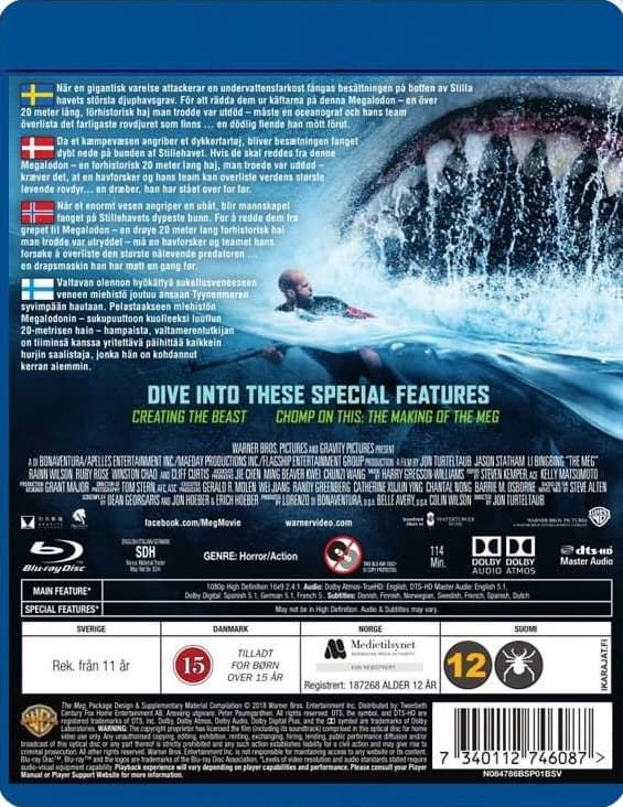 The Meg Blu Ray