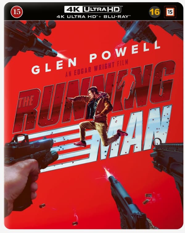 The Running Man (2025) Steelbook 4K + Blu ray