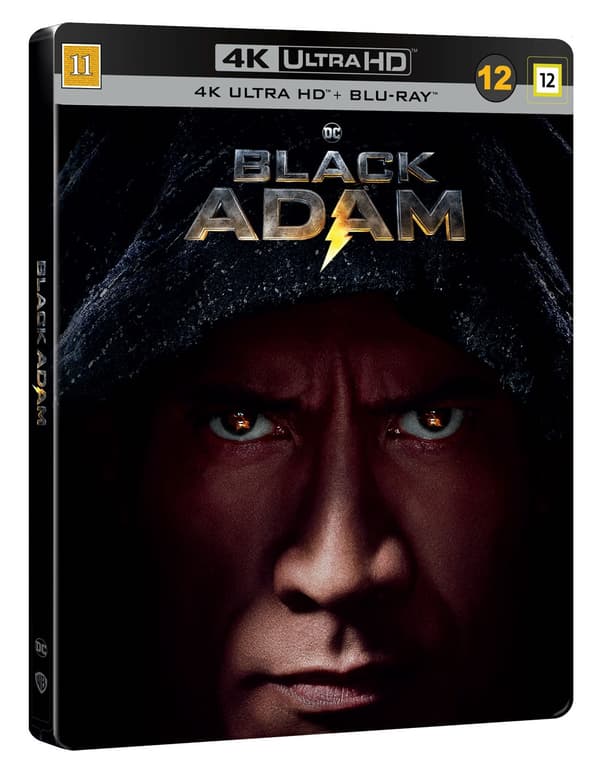 Black Adam Steelbook 4K UHD + Blu Ray