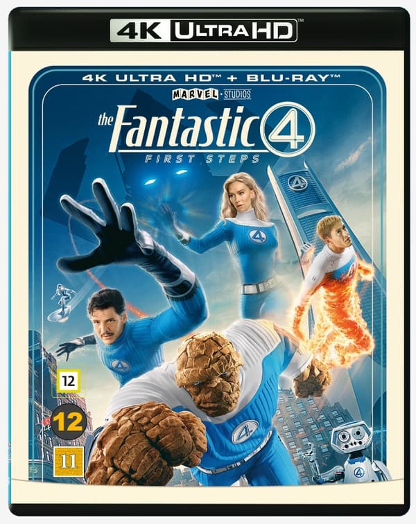 The Fantastic Four First Steps 4K + Blu ray