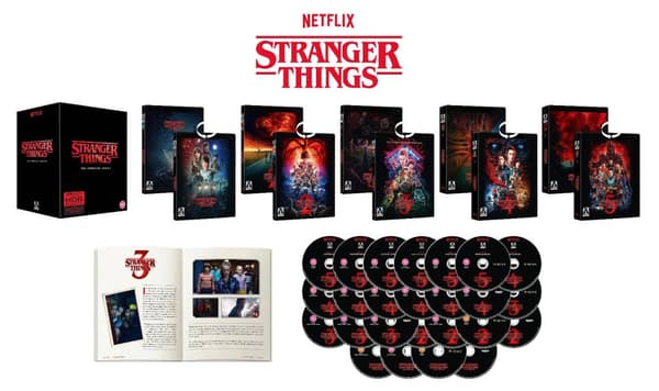 Stranger Things kaudet 1-5 Complete Collection 4K