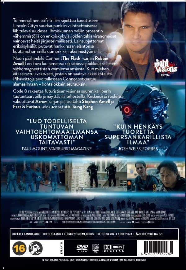 Code 8 DVD