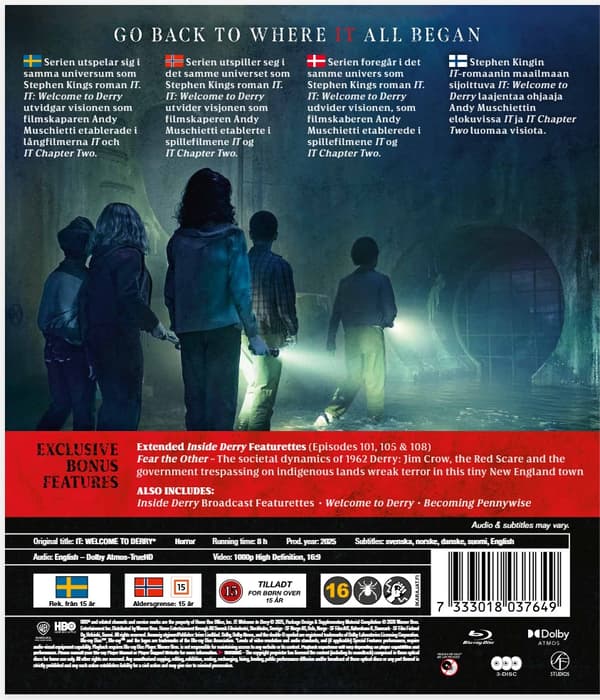 IT: Welcome to Derry Kausi 1 Blu-ray